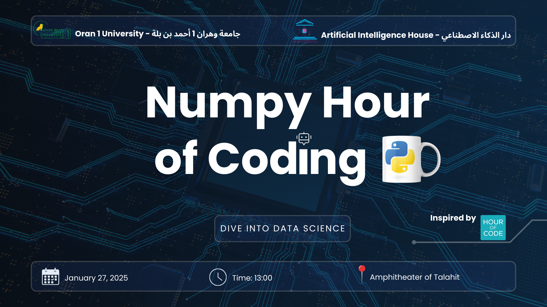 AI with Numpy - University Oran 1 – Ahmed Ben Bella