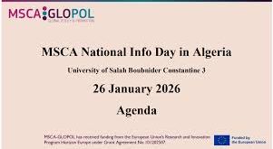 ماري سكودوفسكا-كوري (MSCA) في إطار برنامج ماري سكودوفسكا-كوري (MSCA) في إطار برنامج Horizon EuropeHorizon Europe