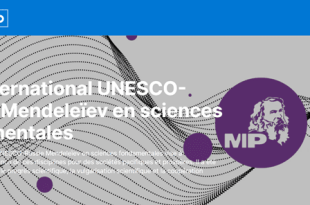 4e édition du Prix international UNESCO-Russie Mendeleïev en sciences fondamentales.