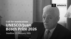 « Prix unesco / Juan Bosch 2026 »