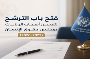 Nomination des Titulaires de Mandat spécialisée dans les droits de l’homme (juillet 2026-avril 2027)