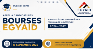 Call for Applications – EGYAID Scholarships 2026–2027